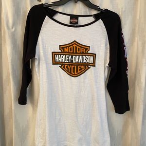 Women’s Harley Davidson extra large baseball tee. NWOT